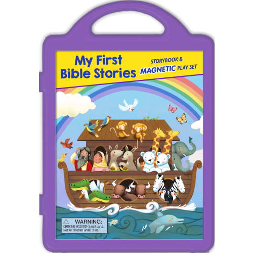 My First Bible Stories: Storybook and Magnetic Play Set (Hardcover)
