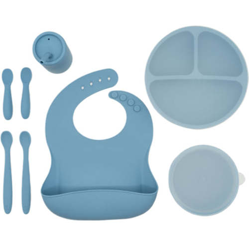 Baby-Led Weaning Silicone Feeding Bundle – 10 piece set