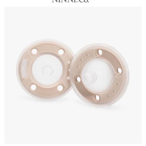 Ninni Pacifier Oatmeal 2 Pack