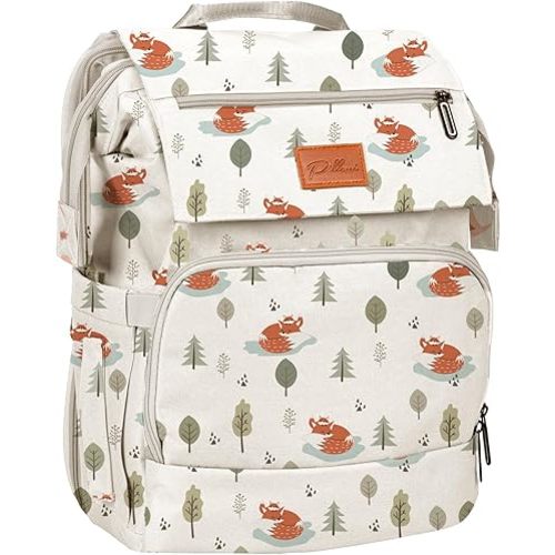 PILLANI Baby Diaper Bag Backpack - Large Bag for Boys & Girls, Waterproof Diaper Backpack - Travel Diaper Bags w/Changing Pad, Baby Registry Search & Shower Gifts - Essentials Must Haves Newborn Stuff