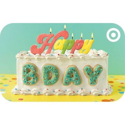 $100 Sweet Birthday Target GiftCard