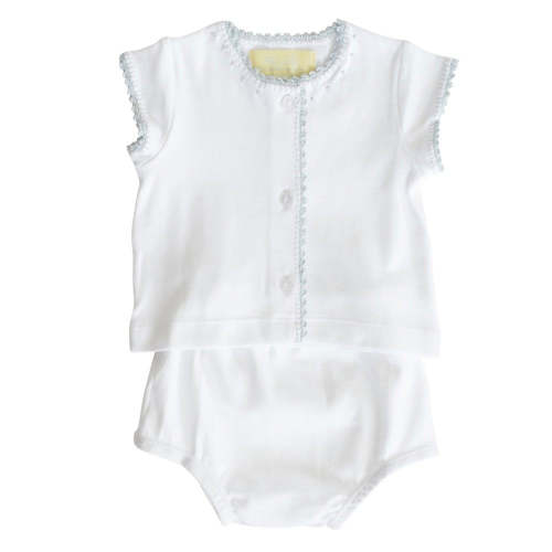 Jersey Crib Set - Blue