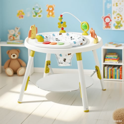 Baby Activity Center,Interactive Play Center With 3-Stage Grow-With-Me Functionality, 4mo+,Explore & More