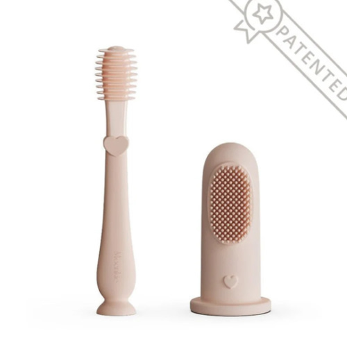 Moonkie Silicone Finger Toothbrush Set