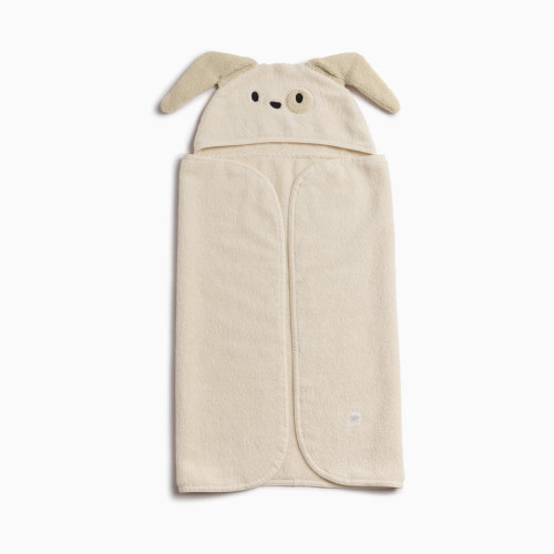 Tiny Kind Cozy Critter Organic Towel - Dog, 0-12 M