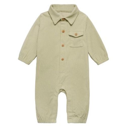 Modern Moments™ by Gerber Baby Boys' Corduroy Romper, Indigo, 18 Months