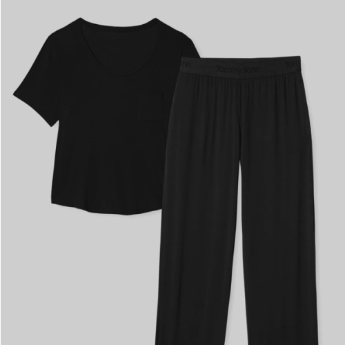 Women's Second Skin Sleep Pocket Tee & Pant Set