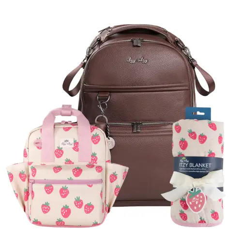 Espresso Mommy & Me Bundle - Strawberry – Itzy Ritzy