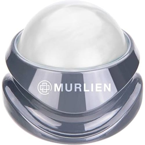 Massage Roller Ball, Tight and Sore Muscles Relief, Manual Massager, Alleviating Shoulder, Arms, Back, Legs, Calves or Muscle Tension - White