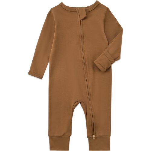 Aablexema 3-Pack Organic Cotton Baby Footless Pajamas with Mitten Cuffs, 2-Way Zipper Romper Sleepers