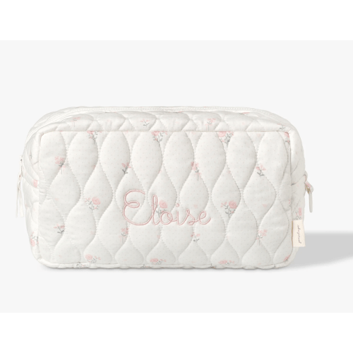 Toiletry Pouch - Pink Ditsy Floral