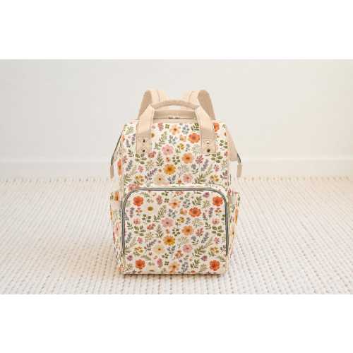Pressed Flowers Nappy Backpack