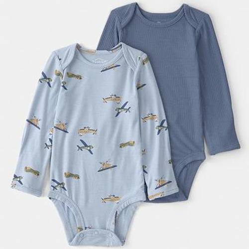 Baby Boys Carter’s 2-pc. Pajama Bodysuit Set with Airplane Print