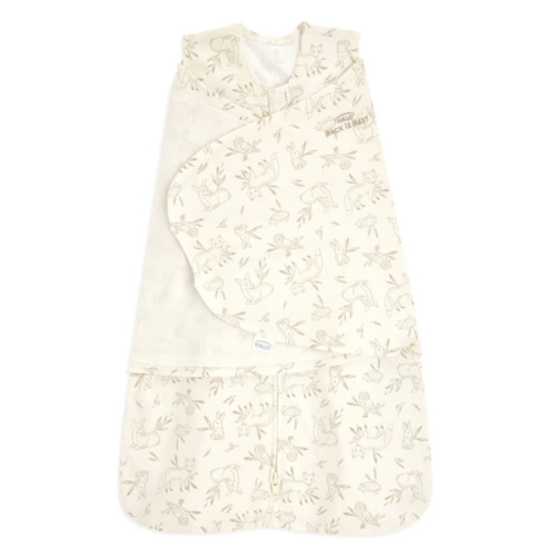 100% Cotton Baby Swaddle Forest Lullaby | Small | HALO US