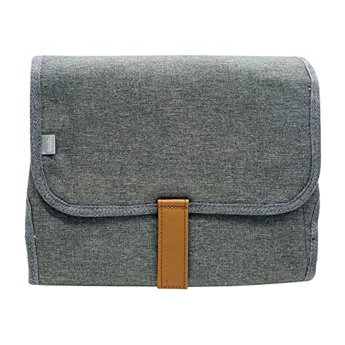 bub. Baby Changing Mat- Wipeable, Portable Changing Pad, Travel Changing Mat for Baby or Small Toddler, Sleek Design. (Gray)