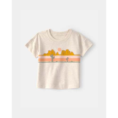 Baby Boy Cactus Desert Graphic Tee - Cream - OshKosh B'gosh | Carter's