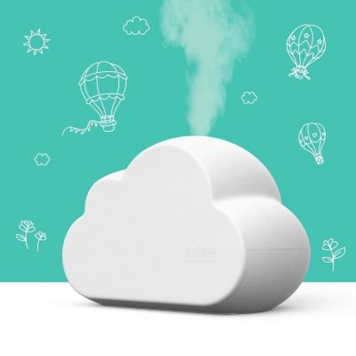 Pure Enrichment MistAire Cloud Ultrasonic Cool Mist Humidifier and Mood Light: Kids' Bedroom, Adjustable, Quiet, 24hr Run