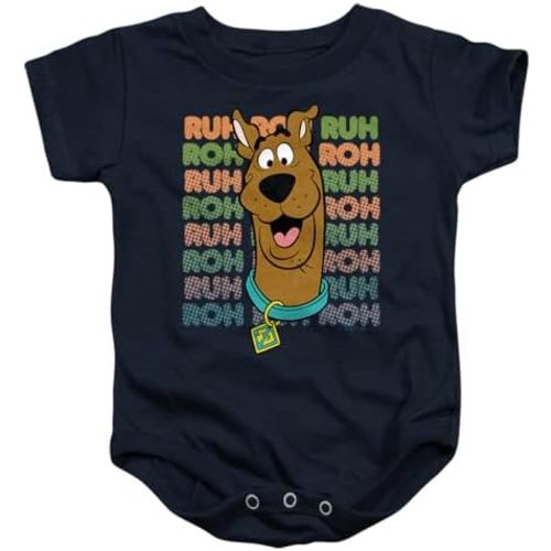 Popfunk Kids Scooby Doo! Ruh Roh Repeat Unisex Infant Snap Suit for Baby