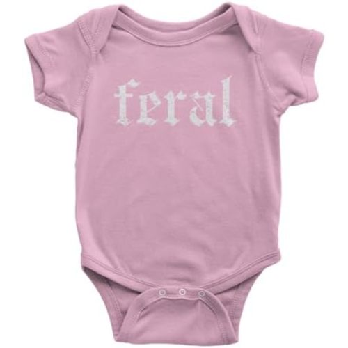 Feral Club Rat Festival Rave EDM Infant One-Piece Bodysuit, Soft Cotton