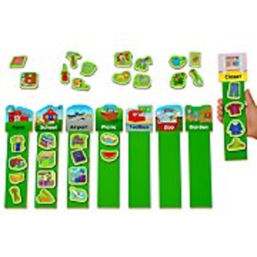 Magnetic Category Sorting Rods