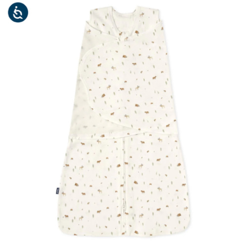 Campsite Print Cotton Swaddle Newborn| HALO