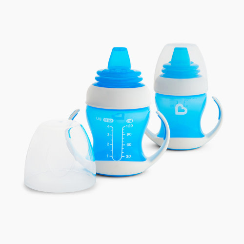 Munchkin Gentle Transition Trainer Cup (2 Pack) - 4 Ounces, 2