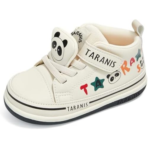 TARANIS Toddler Shoes Soft Rubber Sole First Walking Shoes Baby Breathable Sneakers