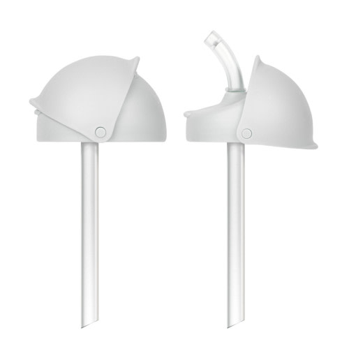 Boon® NURSH® Platinum Food-Safe Silicone Straw Conversion Top- 2-pack