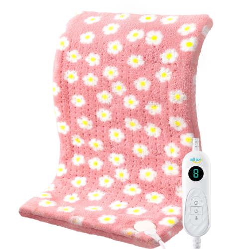 ALLJOY Heating Pad, Extra Large 33"x17" Electric Heat Pad for Back, Neck, and Shoulder Pain Relief, King Size