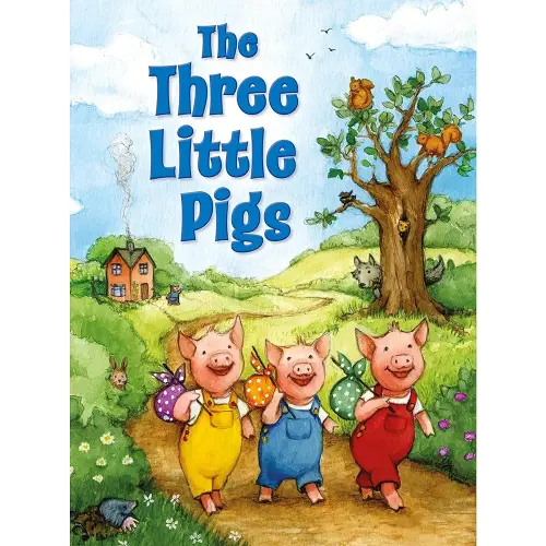 The Three Little Pigs – Classic Fairy Tale for Toddlers | Timeless Story with Sweet Illustrations
