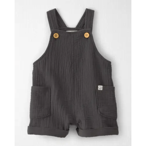 Baby Organic Cotton Gauze Shortalls - Little Planet | Carter's