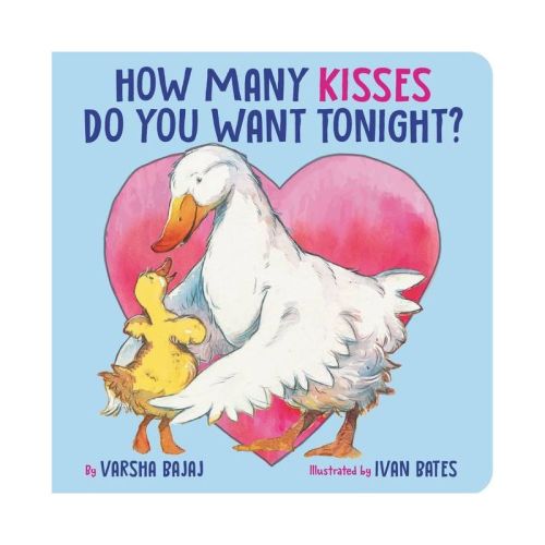 How Many Kisses Do You Want Tonight? - by Varsha Bajaj (Board Book)