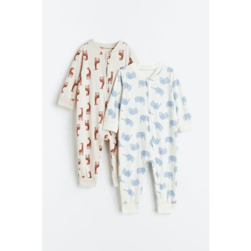 2-pack Patterned Cotton Pajamas