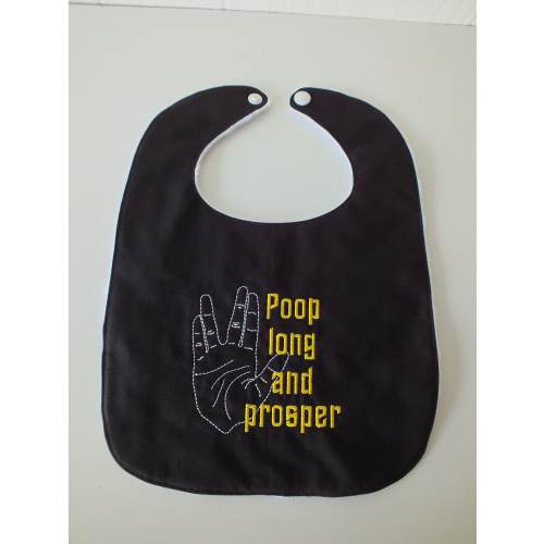 Star Trek Baby Bib