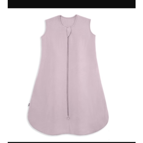 HALO - 1.5 TOG supersoft bamboo wearable blanket, double zipper sleeping bag with weighted feel - mauve