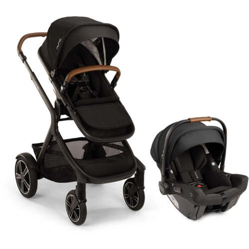 Nuna Demi Next with Travel Board + Pipa Urbn Travel System Caviar