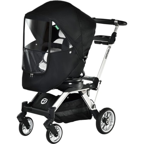 orbit baby® Four Seasons Transparent Cover for G5 Stroller, Black