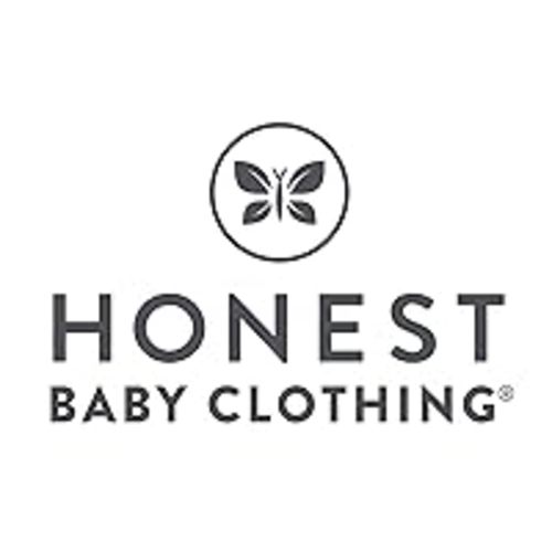 HonestBaby Baby Long Sleeve Side-Snap Organic Cotton Kimono Bodysuits (3 Pack)(Paw Leaves) - HonestBaby