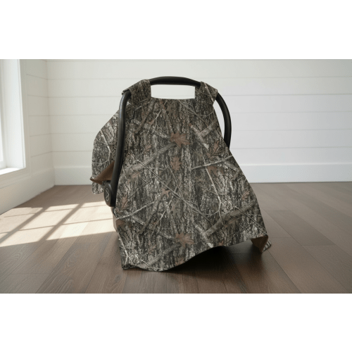 Camo Woodland Carseat Tent