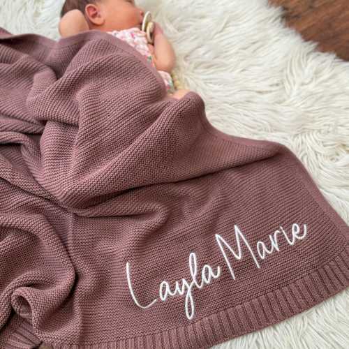 Baby Blanket gift| Monogrammed Newborn Baby Gift| Stroller Blanket | Newborn Gift | Custom Baby Blanket