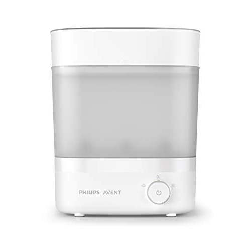 New Philips AVENT Premium Baby Bottle Sterilizer with Dryer (White)
