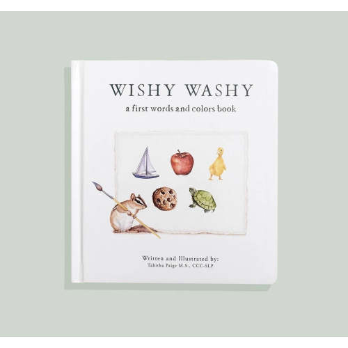 Wishy Washy: A Book of First Words and Colors