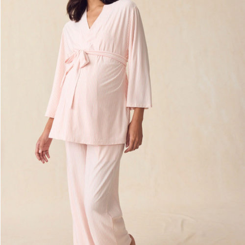 LAKE | Women | DreamModal® Pajamas | Fog Maternity Kimono Bundle