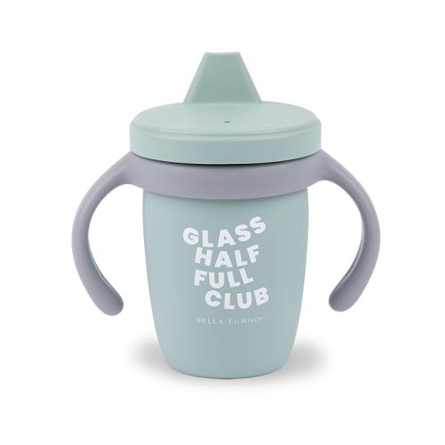 Bella Tunno Sippy Cup, Glass Half Full Club