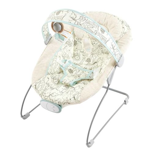 Baby Bouncer, Infants Bouncy Seat with Music and Vibrations,Baby Rocker for Newborns Indoor Outdoor Use 0-6 Months Up to 20 lbs