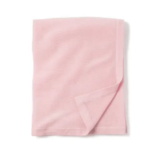 Cashmere Baby Blanket in Rose