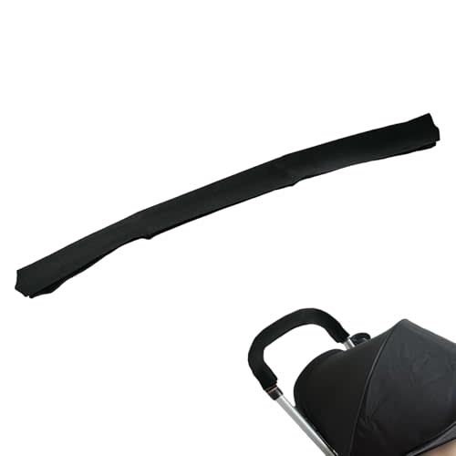 26.4×1.18×1.18in Replacement Armrest Handle Cover Dust Proof Handle Accessories,Pushchair Protector Handlebar Sleeve Bumper Removable Fabric Pushchair Case Grip Bar Replacement Arm Covers