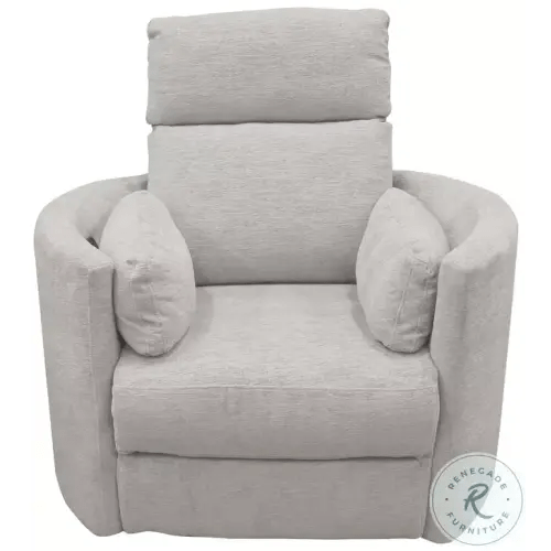 Arc Mineral Swivel Glider Power Recliner From Golden Crest Home | Coleman Furniture
