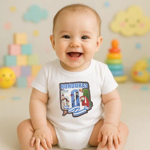 Honduras Baby Bodysuit: Honduran Pride Infant Romper