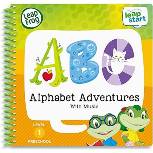 LeapFrog LeapStart Preschool Level 1 Alphabet Adventures Music Activity Book English Version